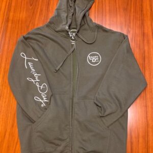 Zipped Hooded Sweatshirt
